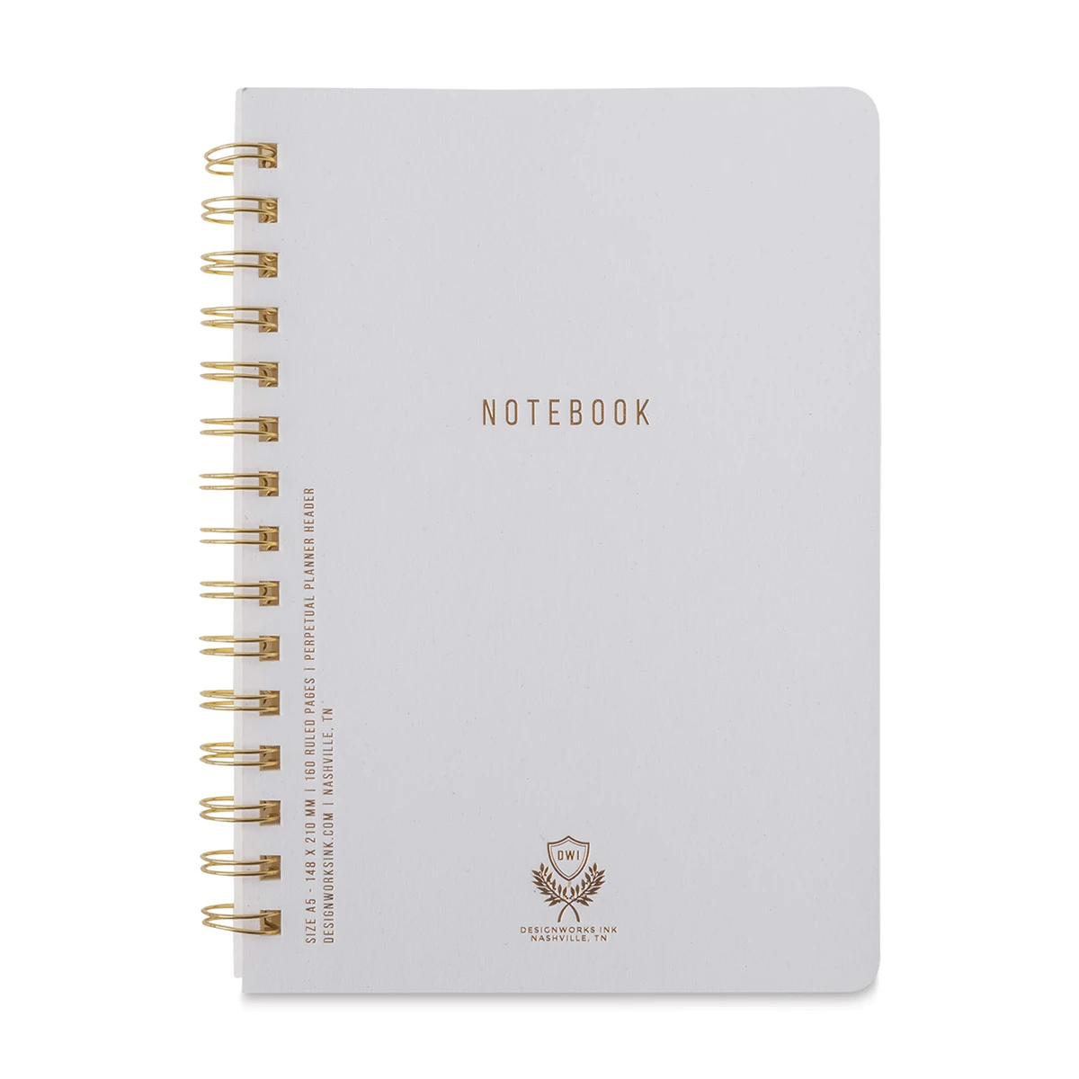 DesignWorks Ink Twin Wire Bound Crest Notebooks 3 DesignWorks Ink Twin Wire Bound Crest Notebooks - Image 3