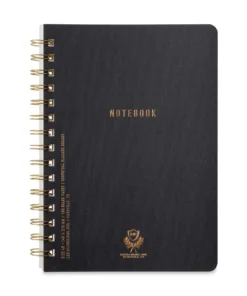 DesignWorks Ink Twin Wire Bound Crest Notebooks