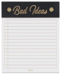 DesignWorks Ink Bad Ideas Post Bound Ledger