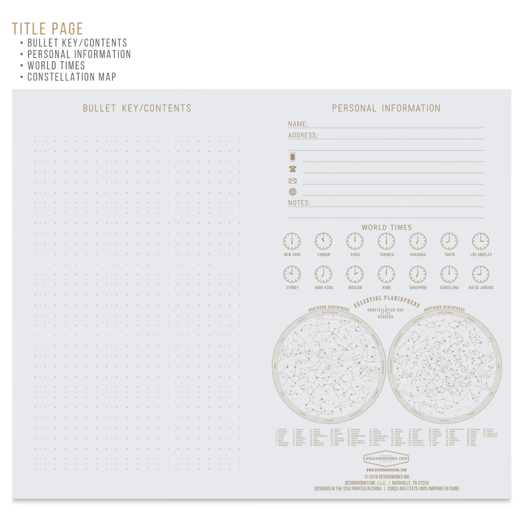 DesignWorks Ink It Is Written In The Stars Journal 5 DesignWorks Ink It Is Written In The Stars Journal - Image 5