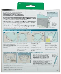 Clover Punch Needle Hoop -Canson Sale 62891 1007 1 4ww