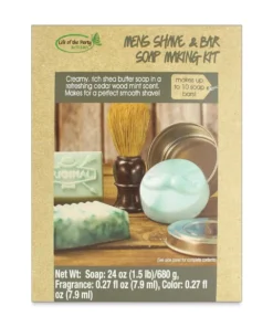 Life Of The Party Men’s Shave And Bar Soap Making Kit