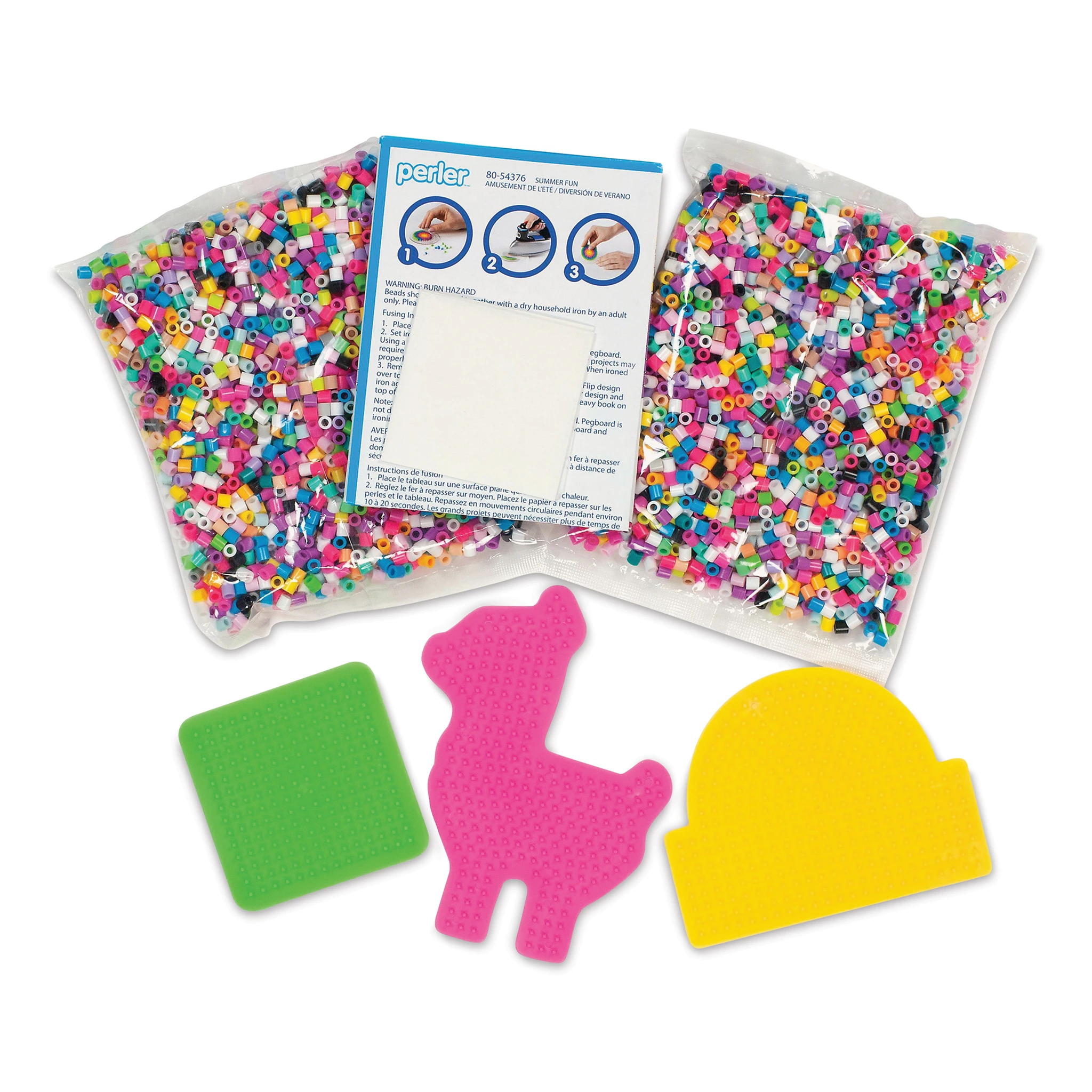 Perler Deluxe Summer Fun Fused Bead Kit 2 Perler Deluxe Summer Fun Fused Bead Kit - Image 2