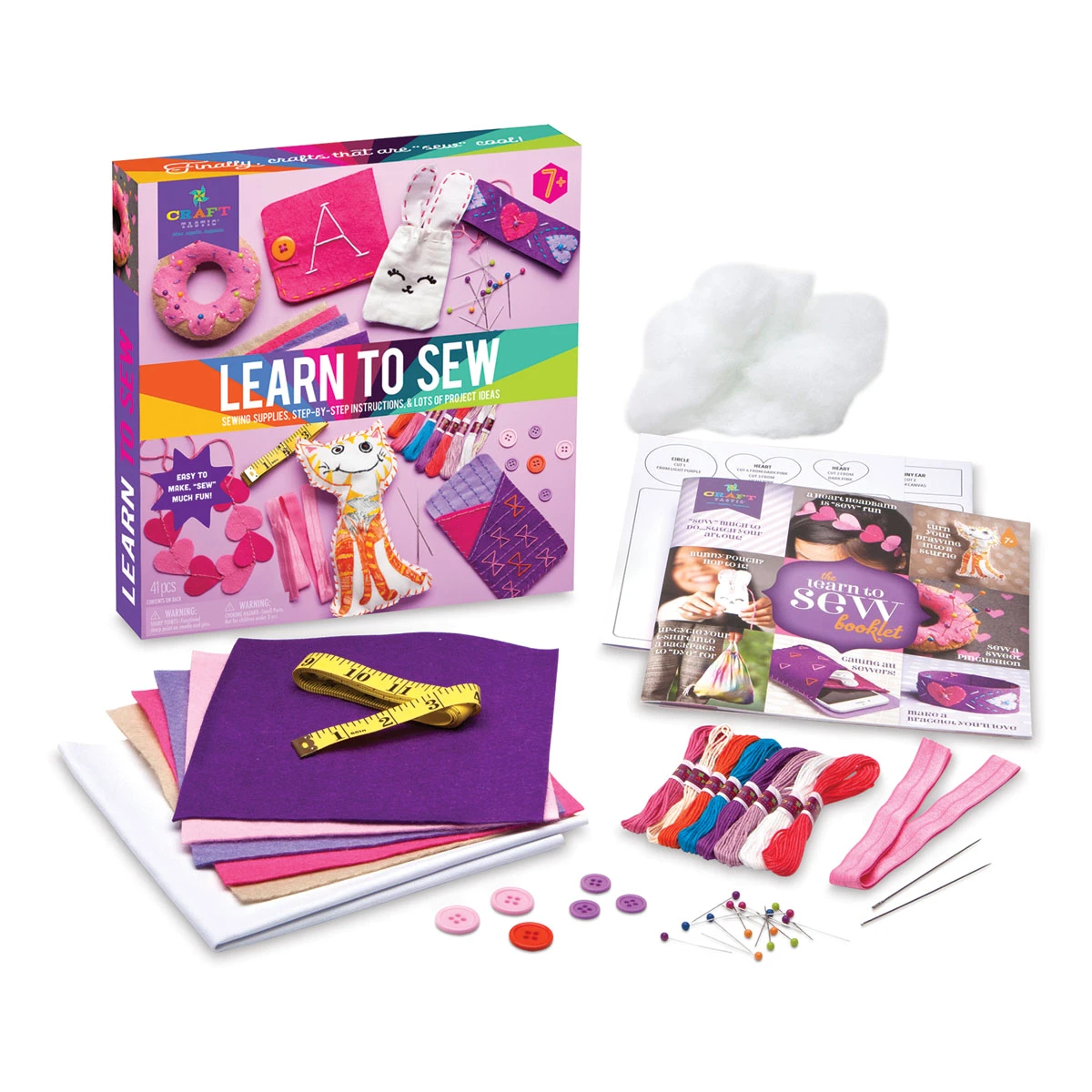CraftTastic Learn To Sew Kit 2 CraftTastic Learn To Sew Kit - Image 2