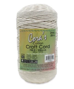 Pepperell Cotton Macramé Cord -Canson Sale 65285 1002 M 4ww