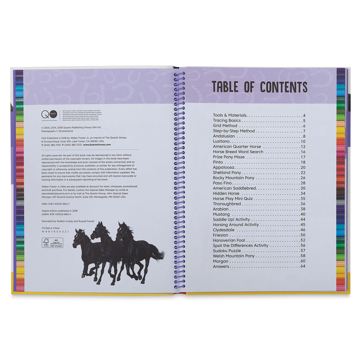 Horses & Ponies Drawing & Activity Book 2 Horses & Ponies Drawing & Activity Book - Image 2