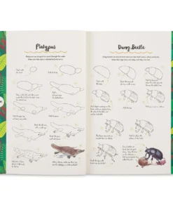 TenStep Drawing: Animals 9 TenStep Drawing: Animals -Canson Sale 72299 1002 3 4ww