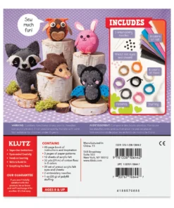 Klutz Sew Mini Animals -Canson Sale 72474 1090 2 4ww