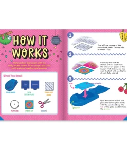 Klutz Make Your Own Puffy Stickers -Canson Sale 72474 1101 4 4ww
