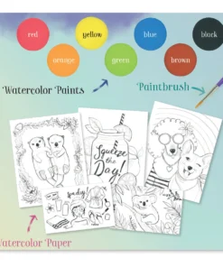 Klutz Watercolor Wonders 7 Klutz Watercolor Wonders -Canson Sale 72474 1128 3 4ww