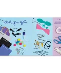 Klutz DIY Barrettes Bows And Hair Ties -Canson Sale 72474 1146 2 4ww