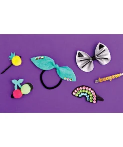 Klutz DIY Barrettes Bows And Hair Ties -Canson Sale 72474 1146 3 4ww