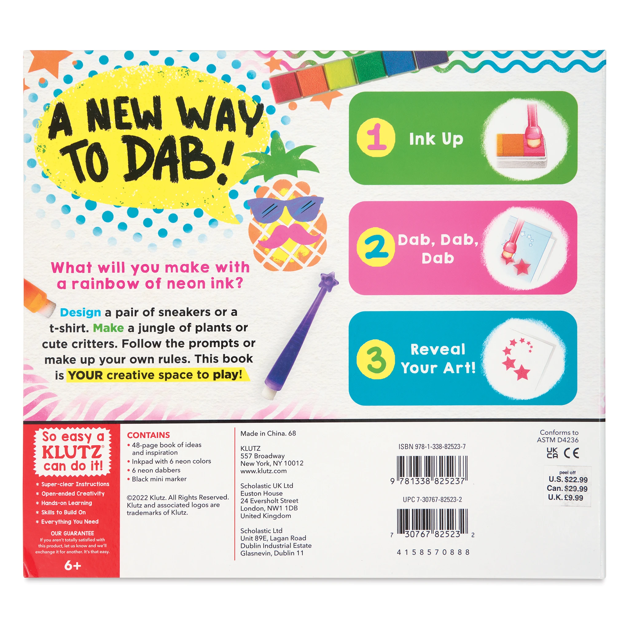 Klutz Neon Stencil Art 3 Klutz Neon Stencil Art - Image 3