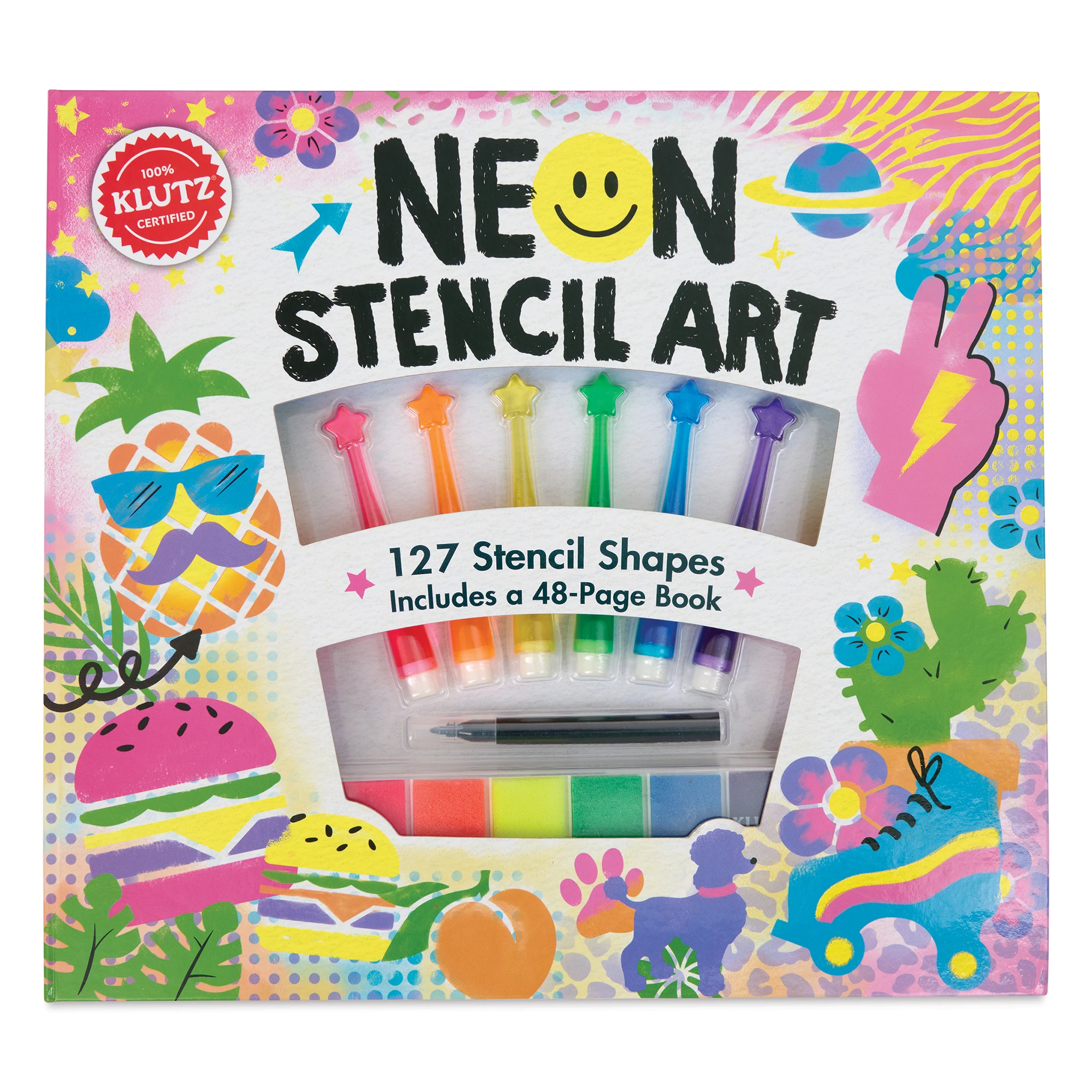 Klutz Neon Stencil Art 1 Klutz Neon Stencil Art