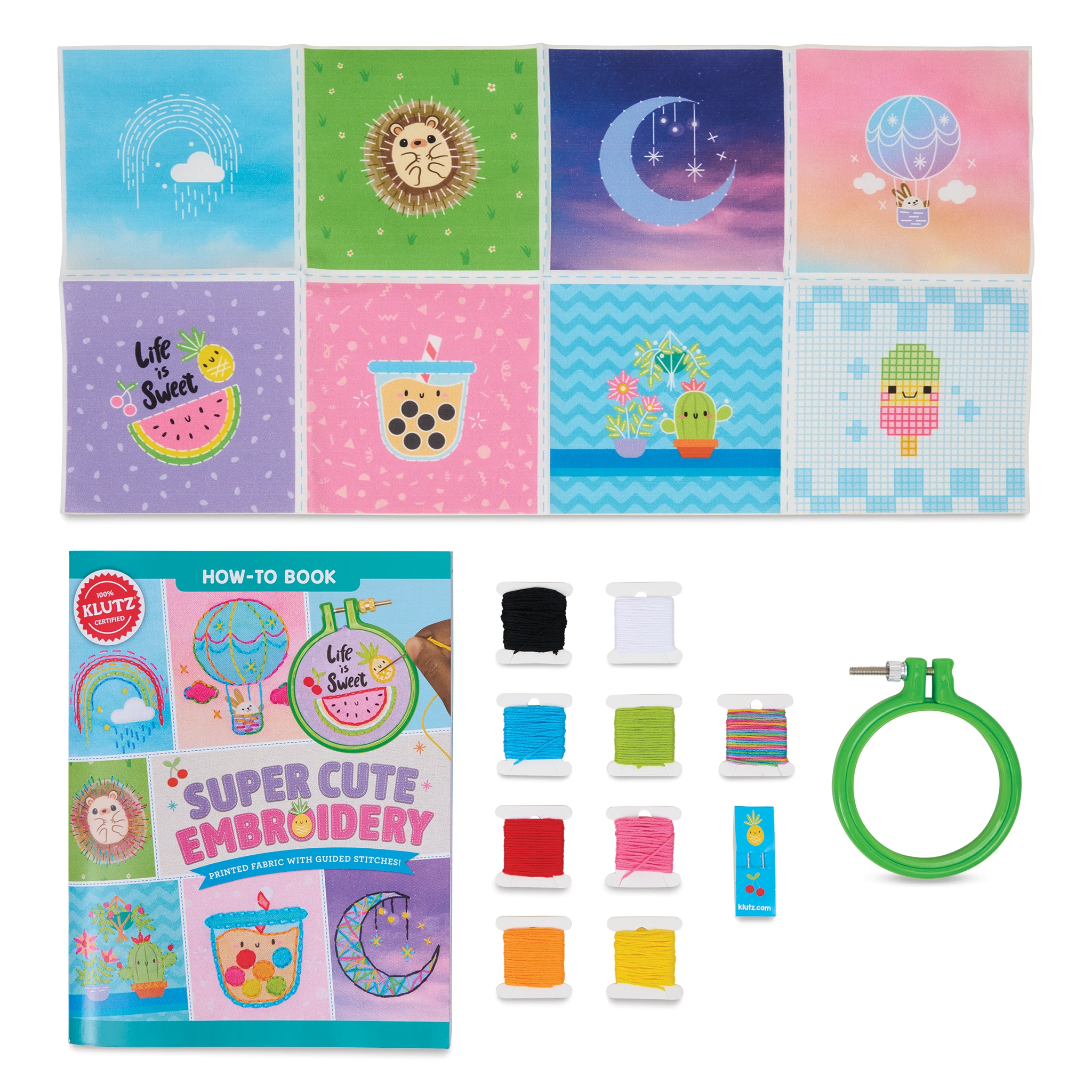 Klutz Super Cute Embroidery Kit 2 Klutz Super Cute Embroidery Kit - Image 2