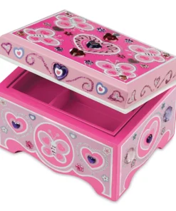 Melissa & Doug Created By Me Jewelry Box Craft Kit -Canson Sale 73551 1000 3 4ww