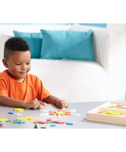 Melissa & Doug Pattern Blocks And Boards -Canson Sale 74280 1009 3 4ww