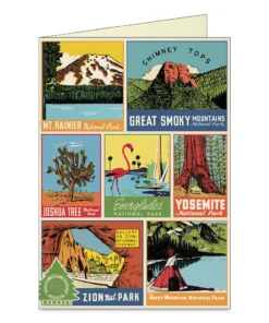 Cavallini National Parks Boxed Note Cards -Canson Sale 75385 1003 4 4ww