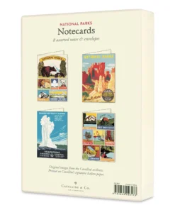 Cavallini National Parks Boxed Note Cards -Canson Sale 75385 1003 5 4ww