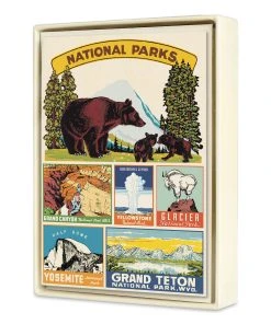 Cavallini National Parks Boxed Note Cards