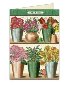 Cavallini Gardening Boxed Note Cards -Canson Sale 75385 1011 4 4ww