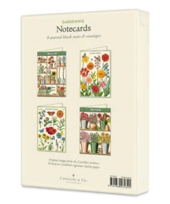 Cavallini Gardening Boxed Note Cards -Canson Sale 75385 1011 5 4ww