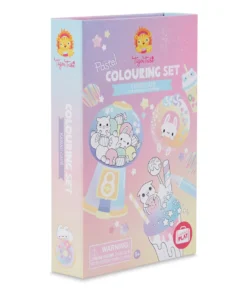 Tiger Tribe Kawaii Café Pastel Coloring Set