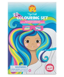 Tiger Tribe Rainbow Dreams 3D Coloring Set
