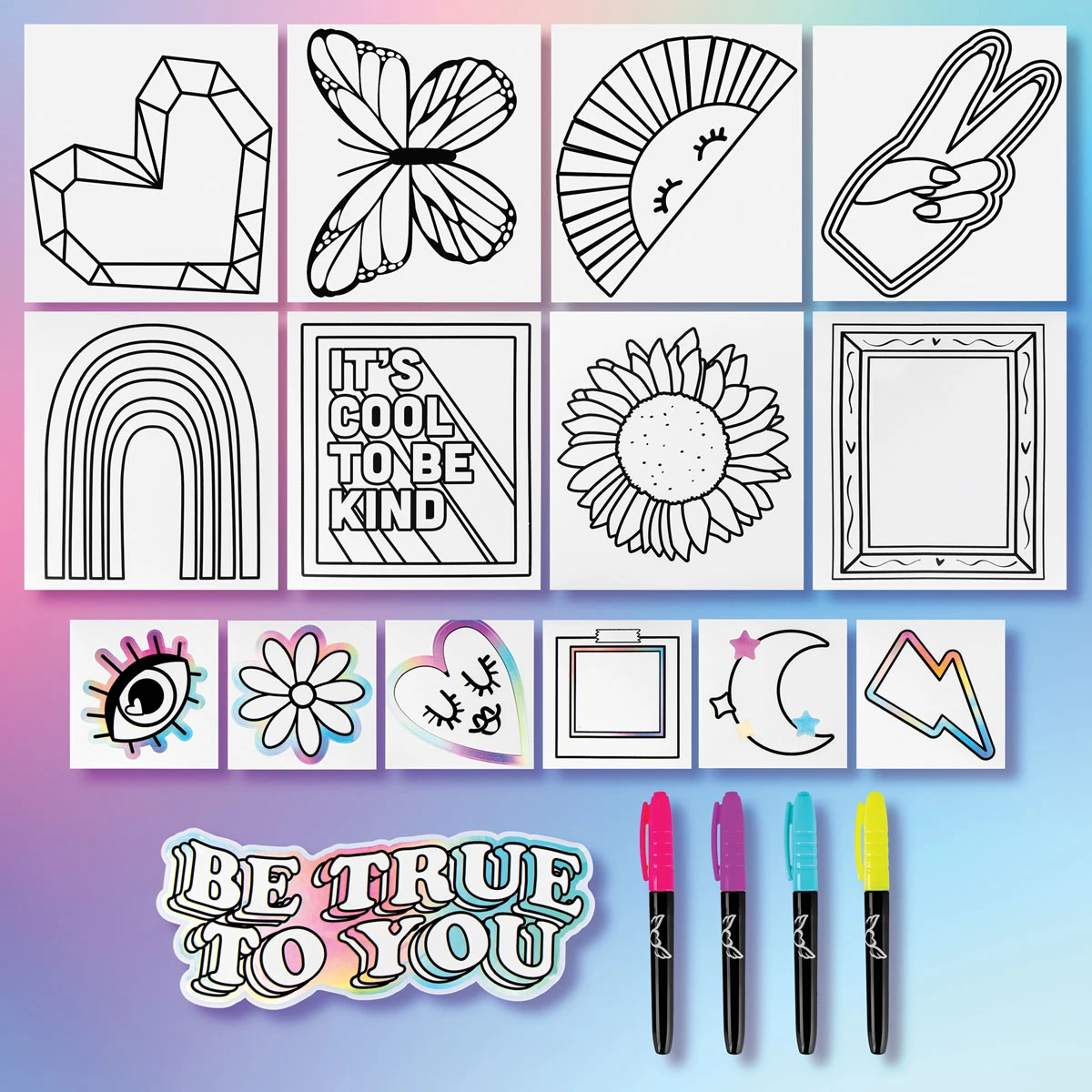 Fashion Angels Dream Gallery Wall Decal Design Kit 2 Fashion Angels Dream Gallery Wall Decal Design Kit - Image 2