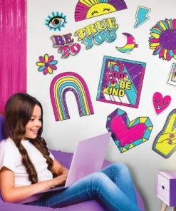 Fashion Angels Dream Gallery Wall Decal Design Kit 7 Fashion Angels Dream Gallery Wall Decal Design Kit -Canson Sale 76240 1029 3 4ww