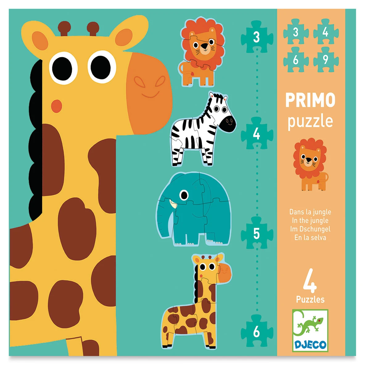 Djeco Primo Progressive Puzzles 1 Djeco Primo Progressive Puzzles