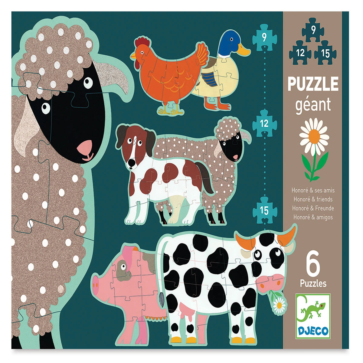 Djeco Primo Progressive Puzzles 5 Djeco Primo Progressive Puzzles - Image 5