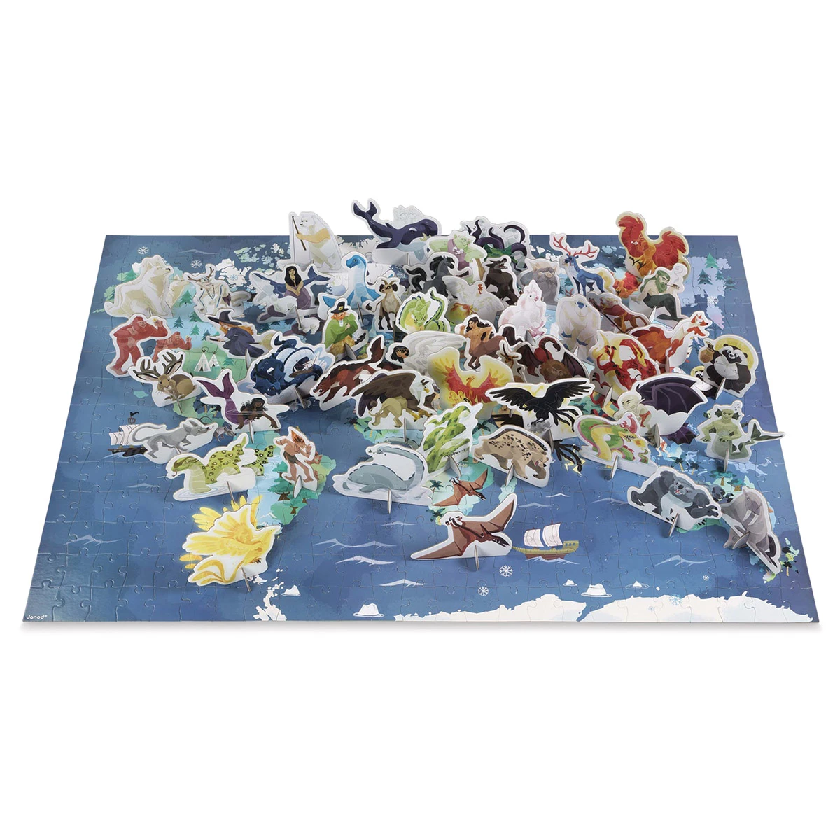 Janod Educational 350 Piece Puzzles 2 Janod Educational 350 Piece Puzzles - Image 2