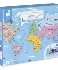 Janod Educational 350 Piece Puzzles 6 Janod Educational 350 Piece Puzzles -Canson Sale 76272 1004 M 4ww