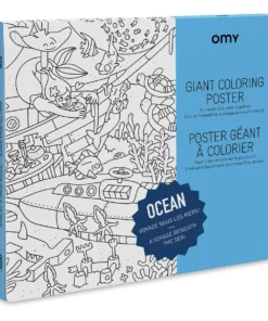 OMY Ocean Giant Coloring Poster