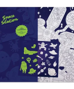 OMY Space Station Giant Coloring Poster 6 OMY Space Station Giant Coloring Poster -Canson Sale 76276 1005 4 4ww