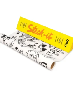 OMY StickIt Adhesive Pop Art Coloring Roll
