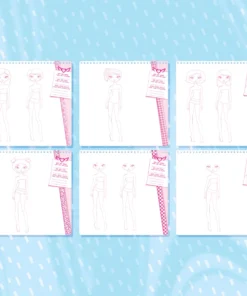 Fashion Angels Fashion Design Sketch Set 7 Fashion Angels Fashion Design Sketch Set -Canson Sale 76282 1009 2 4ww