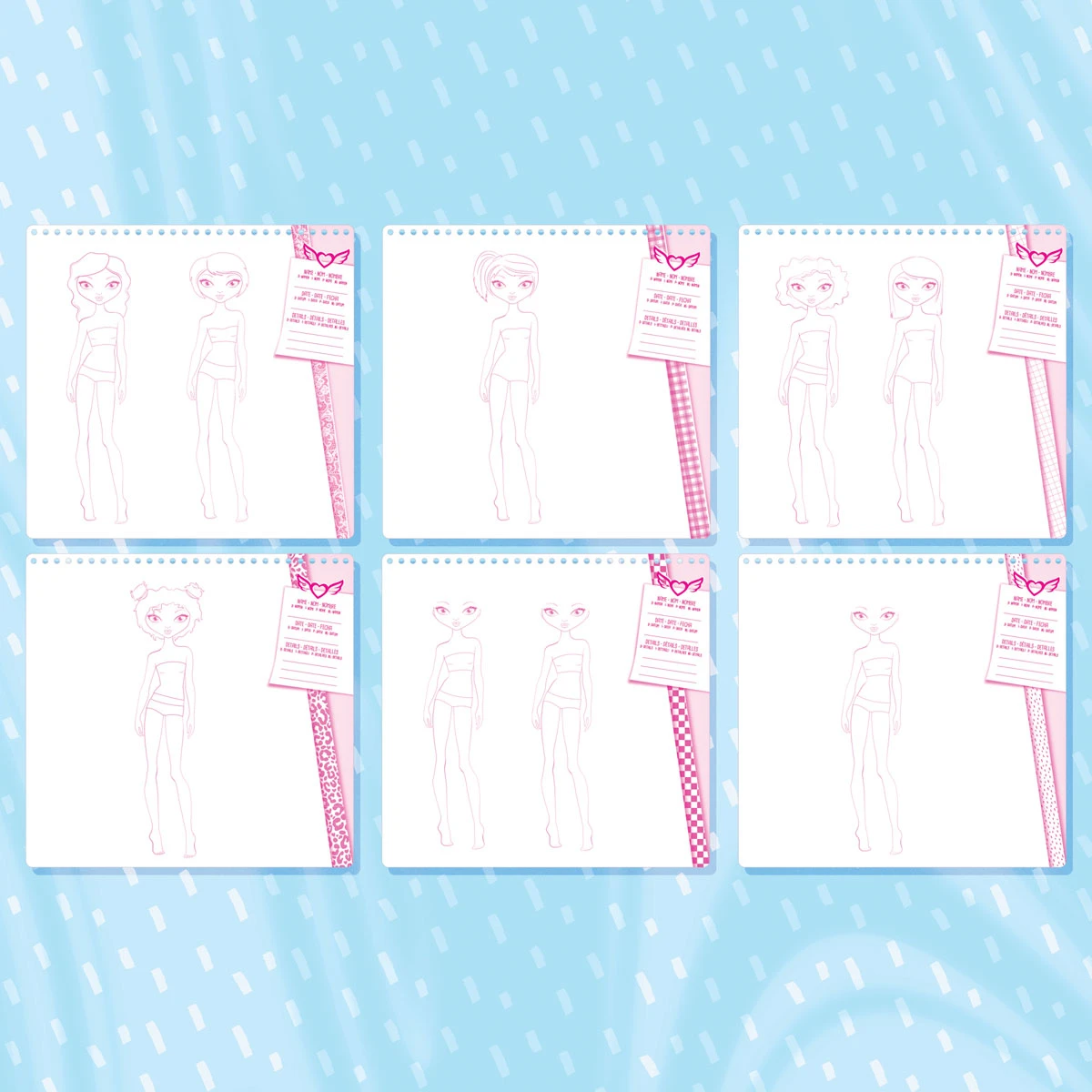 Fashion Angels Fashion Design Sketch Set 3 Fashion Angels Fashion Design Sketch Set - Image 3