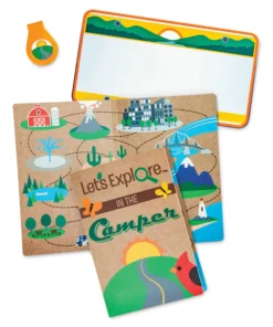 Melissa & Doug Lets Explore Camper Tent Play Set 7 Melissa & Doug Lets Explore Camper Tent Play Set -Canson Sale 76288 1005 3 4ww