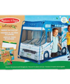 Melissa & Doug Lets Explore Camper Tent Play Set