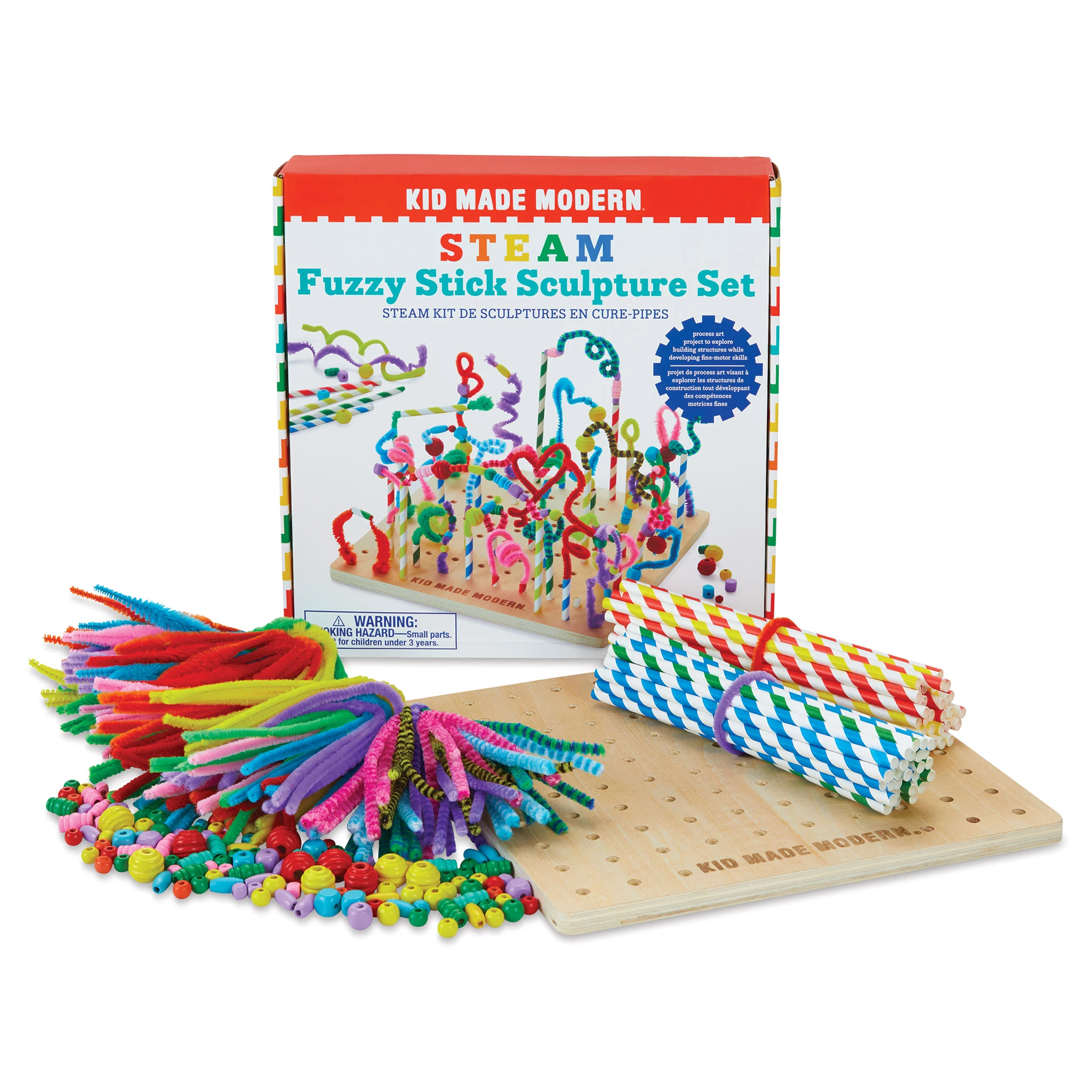 Kid Made Modern STEAM Fuzzy Stick Sculpture Set 1 Kid Made Modern STEAM Fuzzy Stick Sculpture Set