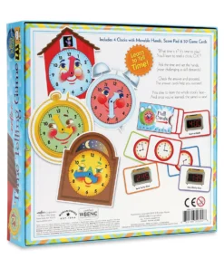 Eeboo Time Telling Game -Canson Sale 76333 1044 2 4ww
