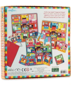 Eeboo Cozy Cottage Bingo Game -Canson Sale 76333 1045 2 4ww