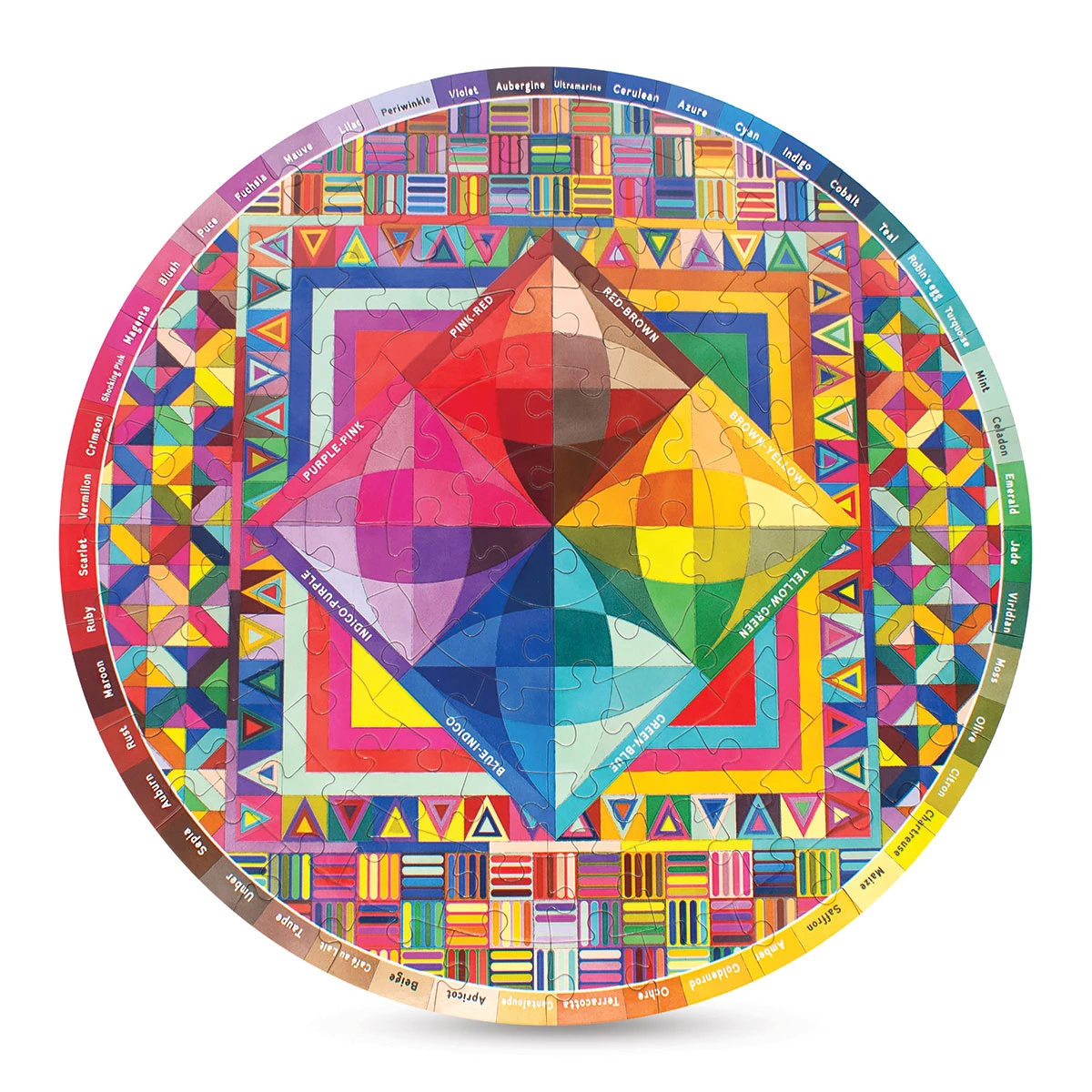 Eeboo Beauty Of Color 100 Piece Puzzle 2 Eeboo Beauty Of Color 100 Piece Puzzle - Image 2