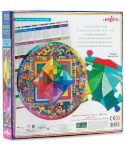 Eeboo Beauty Of Color 100 Piece Puzzle 6 Eeboo Beauty Of Color 100 Piece Puzzle -Canson Sale 76333 1046 2 4ww