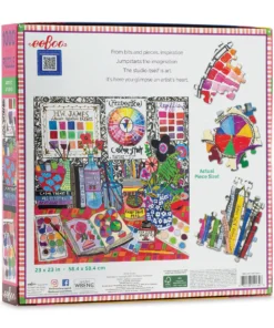 Eeboo Artist Studio 1000 Piece Puzzle -Canson Sale 76333 1048 2 4ww