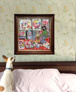 Eeboo Artist Studio 1000 Piece Puzzle -Canson Sale 76333 1048 3 4ww