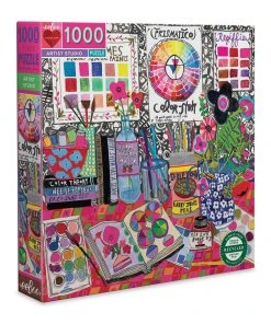 Eeboo Artist Studio 1000 Piece Puzzle