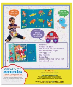 Creativity For Little Kids My First Fun Felt Shapes 5 Creativity For Little Kids My First Fun Felt Shapes -Canson Sale 76348 1023 8 4ww